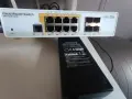 Суич Mikrotik CRS112-8P-4S-IN, 1000 Mbps, 12 порта, 4х SFP порта, снимка 3