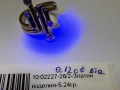 Златен пръстен с диаманти - 5.24 грама - 0.12ct, снимка 3