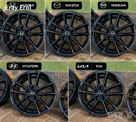 16 джанти 5x114.3 Toyota Verso Auris Corolla Avensis RAV4 5х114.3 Тойота Версо Корола Аурис, снимка 9 - Гуми и джанти - 54733516