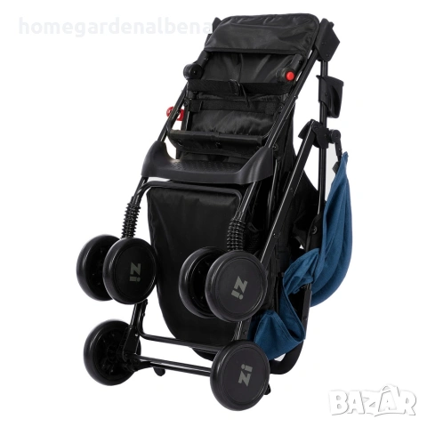 Лятна детска количка Zizito Adel – лека, компактна, сгъване с една ръка, снимка 6 - Детски колички - 54166825