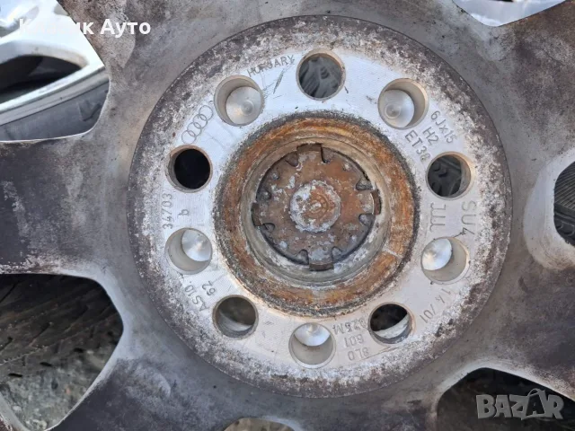 Алуминиеви джанти Audi 5X100 15-цола, снимка 7 - Гуми и джанти - 55638850