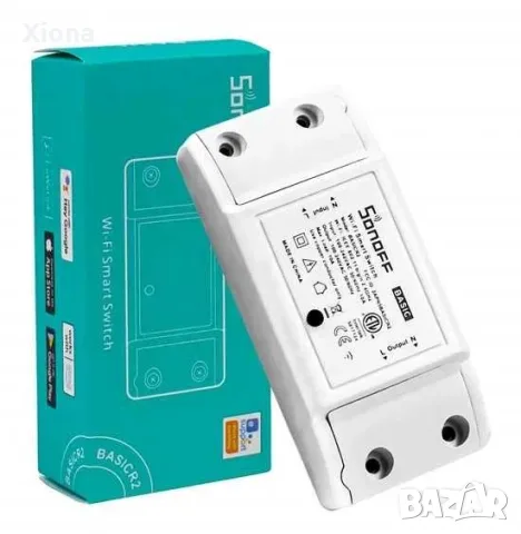 Умен Wi-Fi ключ контролер-контакт Sonoff Basic R4 смарт прекъсвач с безжично управление, снимка 1 - Друга електроника - 55395164