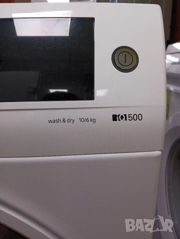 Комбинирана пералня със сушилня Сименс Siemens Wash and Dry 10/6 кг с две години гаранция!, снимка 3 - Перални - 54898545