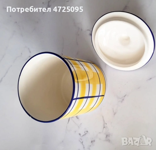 Керамичен буркан, снимка 2 - Други - 54496780