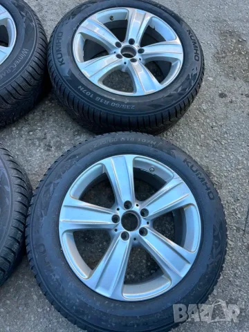 Комплект джанти с гуми за Mercedes GLC 5x112 18, снимка 3 - Гуми и джанти - 55685216