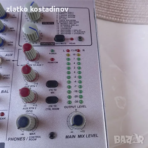 Mixer Alto made in Itali, снимка 3 - Ресийвъри, усилватели, смесителни пултове - 55606620