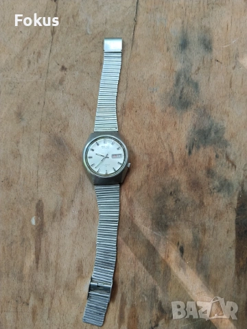 Мъжки ръчен часовник Сейко автомат - Seiko - оригинал, снимка 2 - Антикварни и старинни предмети - 55267303