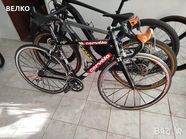 Шосеен велосипед Carvelo RS - 28" , Carbon , 2x10 * 8 кг ,  Full Campagnolo ,Като ново 