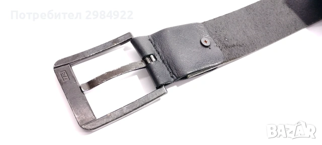 Кожен колан TOMMY HILFIGER Естествена кожа оригинал, снимка 3 - Колани - 55157773