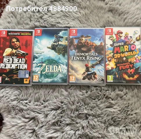 Nintendo Switch + безплатни 4 игри
, снимка 2 - Nintendo конзоли - 55420769