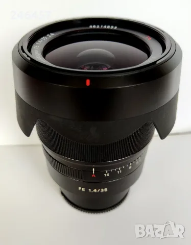 Продавам Sony FE 35mm F/1.4 ZA ZEISS Distagon T* (SEL35F14Z) за Sony E-mount Full Frame., снимка 3 - Обективи и филтри - 55358706