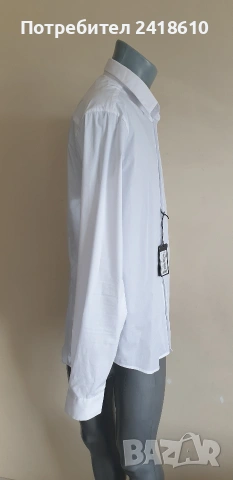 Emporio Armani Slim Fit Cotton Mens Size  XL НОВО! ОРИГИНАЛ! Мъжка Риза!, снимка 7 - Ризи - 54883769