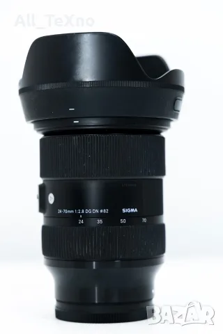 Обектив Sigma 24-70mm f/2.8 DG DN Art - Leica L - Panasonic Lumix, снимка 2 - Обективи и филтри - 55629643