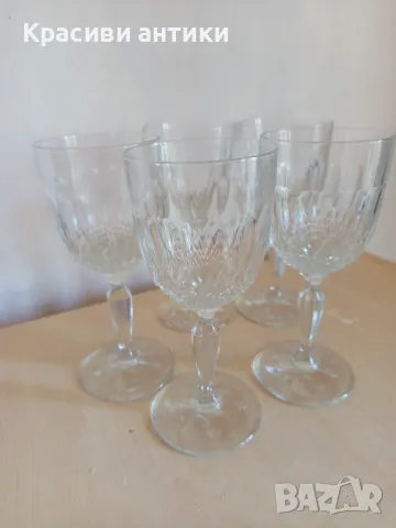 Кристальни чаши оловен кристал, снимка 2 - Чаши - 55500954