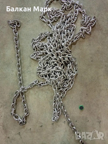 Верига / Синджир от Неръждаема Стомана А4 (AISI 316) – 10 метра / 8 мм, снимка 5 - Други стоки за дома - 54215073