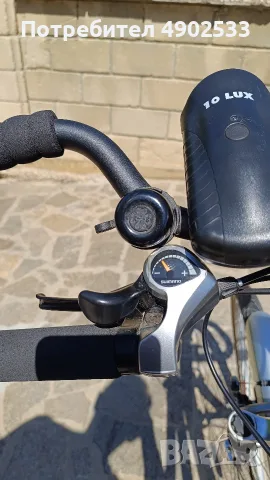 Продавам градски велосипед Drag Marathon, автомат Altus Shimano 6 скорости, предни телескопи, снимка 10 - Велосипеди - 55472043