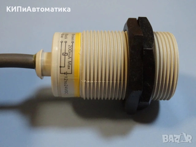 индуктивен датчик Omron E2F-X10F2 Proximity Switch 12-24VDC, снимка 2 - Резервни части за машини - 54525471
