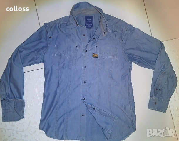 G-STAR RAW - оригинална риза "L", снимка 2 - Ризи - 54139495