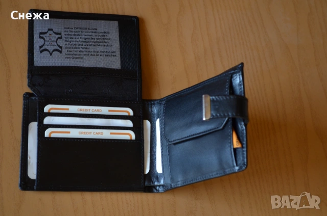 Optexx Marco с RFID защита портфейл, снимка 5 - Портфейли, портмонета - 54179746