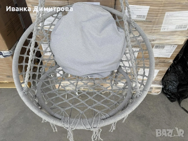 градинска висяща люлка , снимка 3 - Градински мебели, декорация  - 54319905