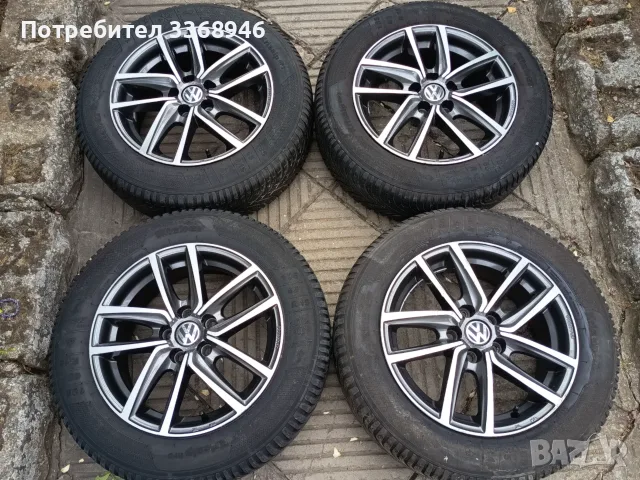 Джанти VW Audi 15" 5x100 185/65/15, снимка 2 - Гуми и джанти - 55672775