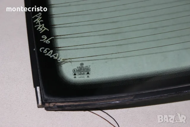 Задно стъкло VW Passat B4 седан (1993-1996г.) ✔️Saint-Gobain стъкло заден капак, снимка 6 - Части - 55655349