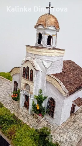 Макет на храм св.Атанасий-гр.Харманли., снимка 15 - Декорация за дома - 55494419