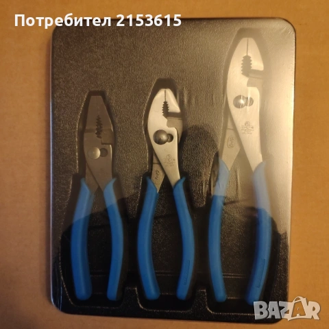 Cornwell Tools 3броя качествени клещи комплект, снимка 2 - Клещи - 54873760