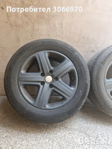 4 броя Джанти с гуми ,за vw touareg., снимка 2 - Гуми и джанти - 55341278