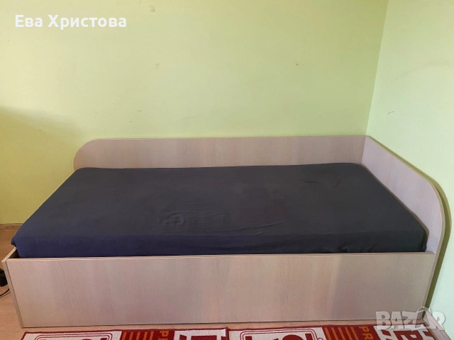 Поръчково единично легло 90/200