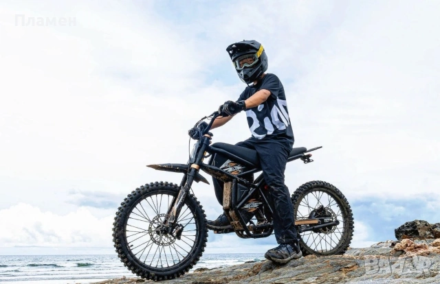 Нов! Електрически кросов мотор Riding Times GT73 Pro 3000W 60V/32Ah 338Nm 73 км.ч. 