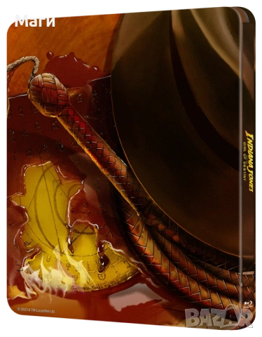  INDIANA JONES ( 5 ) / AND THE DIAL OF DESTINY 4K + Blu Ray Steelbook, снимка 2 - Blu-Ray филми - 54460874