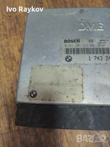 компютър , ECU , BMW E36 3 Series 316i , 1743246 , 0261203276, снимка 5 - Части - 54972431