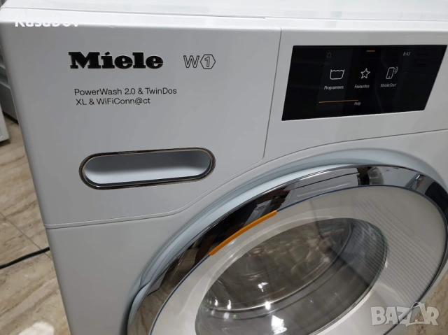 Miele - 9кг - WiFi - TwinDos - Пералня Миеле 12м Гаранция, снимка 2 - Перални - 54286158