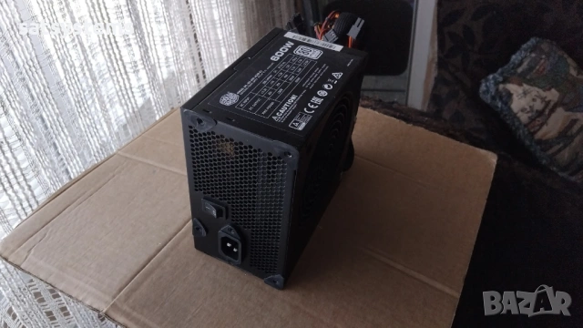 Компютърно захранване 600W CoolerMaster RS-600-ACAB-B1 80 Plus EU 230V 120mm FAN, снимка 3 - Захранвания и кутии - 54724546