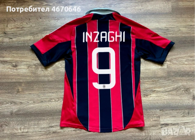 Тениска AC Milan Filippo Inzaghi , снимка 2 - Футбол - 54656469
