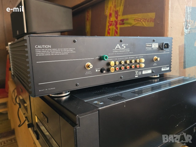 Musical Fidelity A5cr Pre – Dual Mono предусилвател, снимка 6 - Ресийвъри, усилватели, смесителни пултове - 54174551