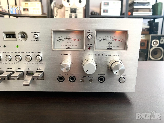 Vintage Топ триглав дек Akai, снимка 6 - Декове - 54304485