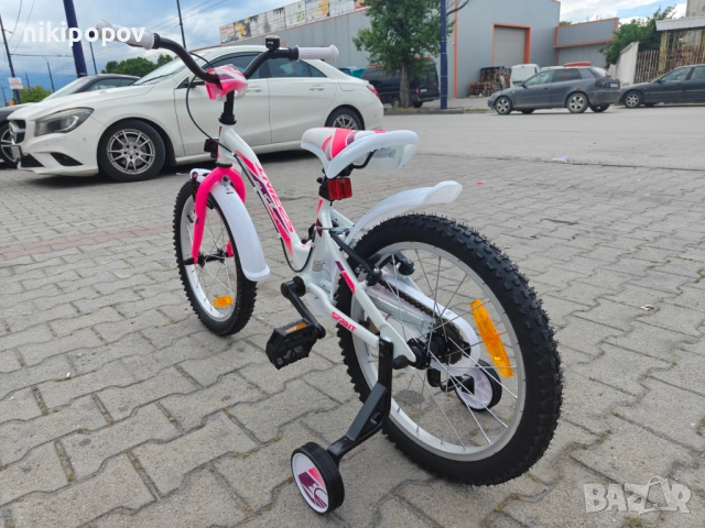 PA Детски велосипед 18" ALICE бял, снимка 7 - Велосипеди - 54863953