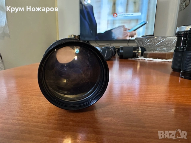 Продавам Обектив Pentax-A. Zoom. 1:4. 70-200mm в добро състояние ,цена-23€, снимка 5 - Обективи и филтри - 55252614