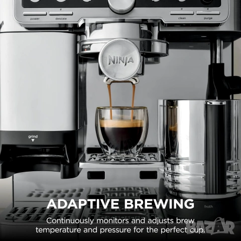 Комбинирана Кафемашина 3-в-1 Ninja Luxe Café Pro ES701EU Кафеавтомат (Еспресо, Филтър, Cold Brew), снимка 3 - Кафемашини - 55235991