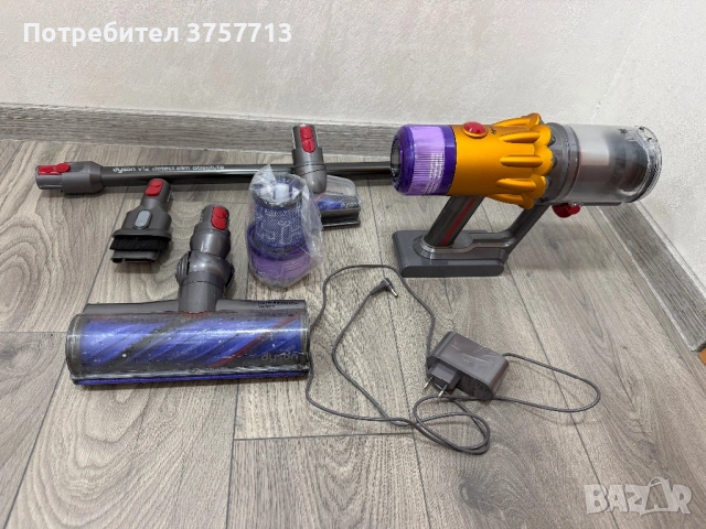Прахосмукачка Dyson v12, снимка 2 - Прахосмукачки - 54784881