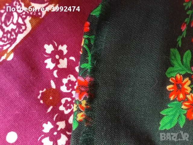 Забрадки- 3 бр, от едно време, снимка 4 - Шалове - 55544744