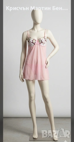 Ефирна нощница тип „бебедол“ (babydoll).