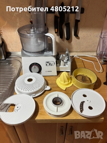 кухненски робот Bosch MCM4200 (800W), снимка 8 - Друга електроника - 54283331