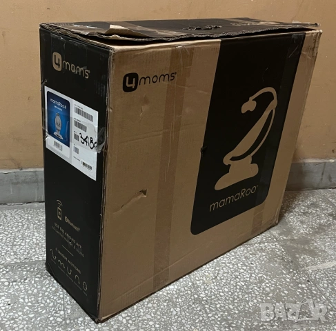 4moms MamaRoo 4.0 - Електрическа бебешка люлка - ЗА РЕМОНТ, снимка 4 - Детски люлки - 54226444