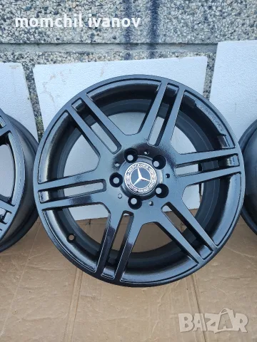 17" оригинални AMG джанти за Мерцедес, спорт пакет, 5х112, ц.о. 66,6, снимка 7 - Гуми и джанти - 55534529