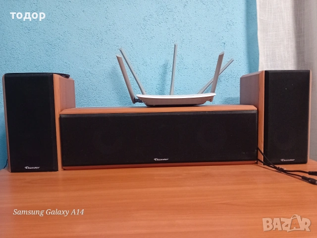 ресийвър с колони , снимка 2 - Аудиосистеми - 54200453