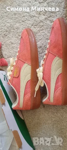 Дамски розови кецове Puma, НОВИ , снимка 2 - Кецове - 55526476