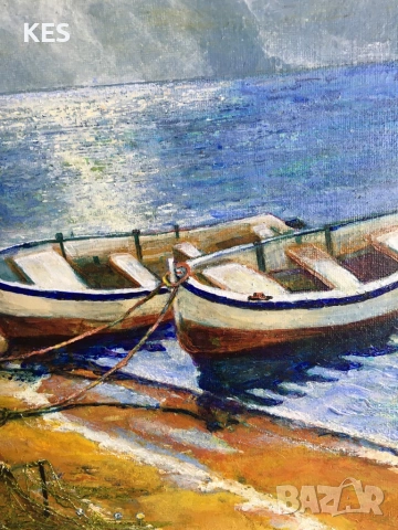 Утро над морето, снимка 2 - Картини - 54577464